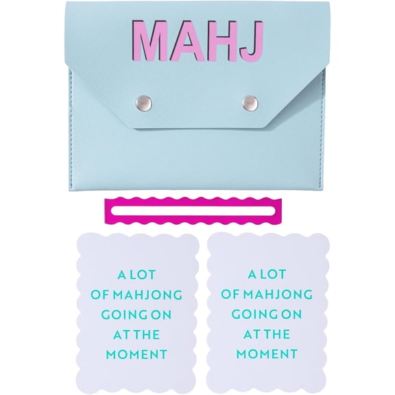 Mahjong Sets for Beginners - Card Holder Gift Set
