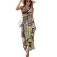 thumbnail image 1 of Mahjong Sleeveless Dress women clothes luxury evening dresses for women prom dress chic and elegant evening dress, 1 of 6