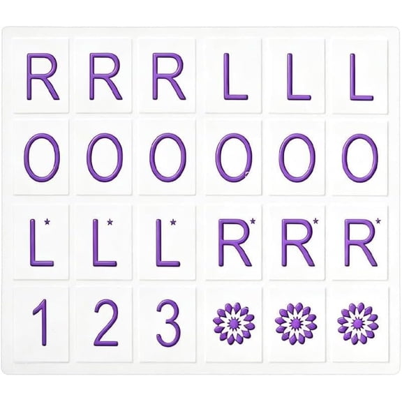 Mahjong Solo Practice Board, Portable Single‑Piece Mahjong Practice Board for Leisure and Entertainment, Purple