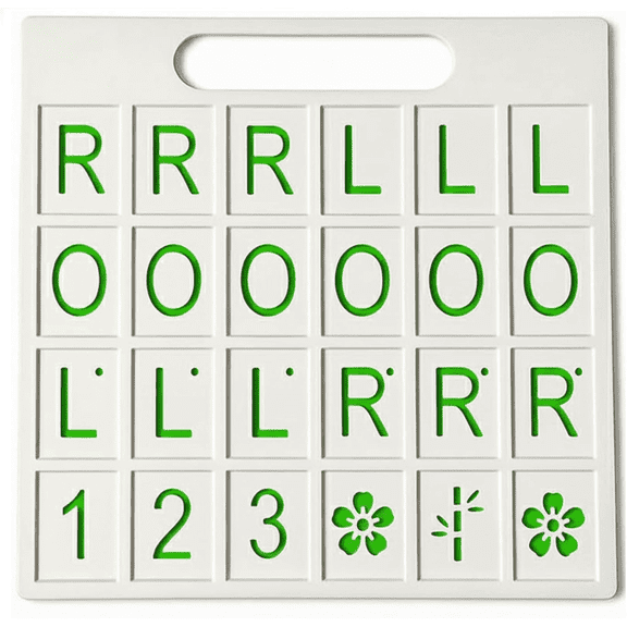 Mahjong Solo Practice Board, Single Player Training Board, Compact Mahjong Learning Tool for Beginners & Enthusiasts (Green)