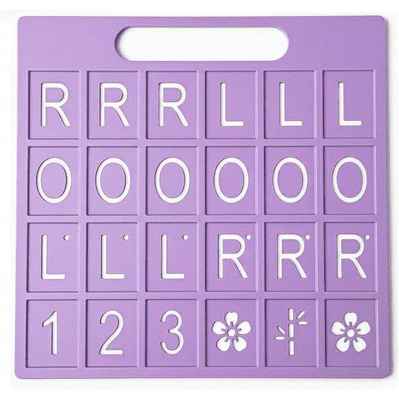 Mahjong Solo Practice Board, Single Player Training Board, Compact Mahjong Learning Tool for Beginners & Enthusiasts (Purple)