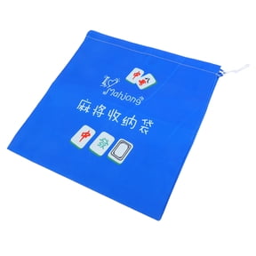 Mahjong Storage Tote Bag - Mahjong Tile Organizer Pouch for Game Accessories and Convenient Travel Carrying Case