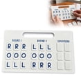 thumbnail image 1 of Mahjong Strategy Aid and Solo Practice Board, 3D Printed Lightweight Portable Training Tool for Players, 1 of 3