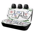 thumbnail image 1 of Mahjong Therapy Design Print Car Accessories Car Rear Seat Covers Fashion Auto Back Seat Protector Decoration Universal Auto Interior, 1 of 6