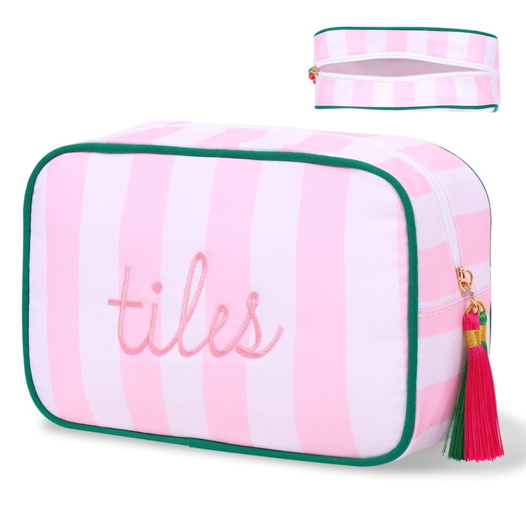 Xdziklosj Mahjong Tile Bag for 166 American Tiles, Embroidered