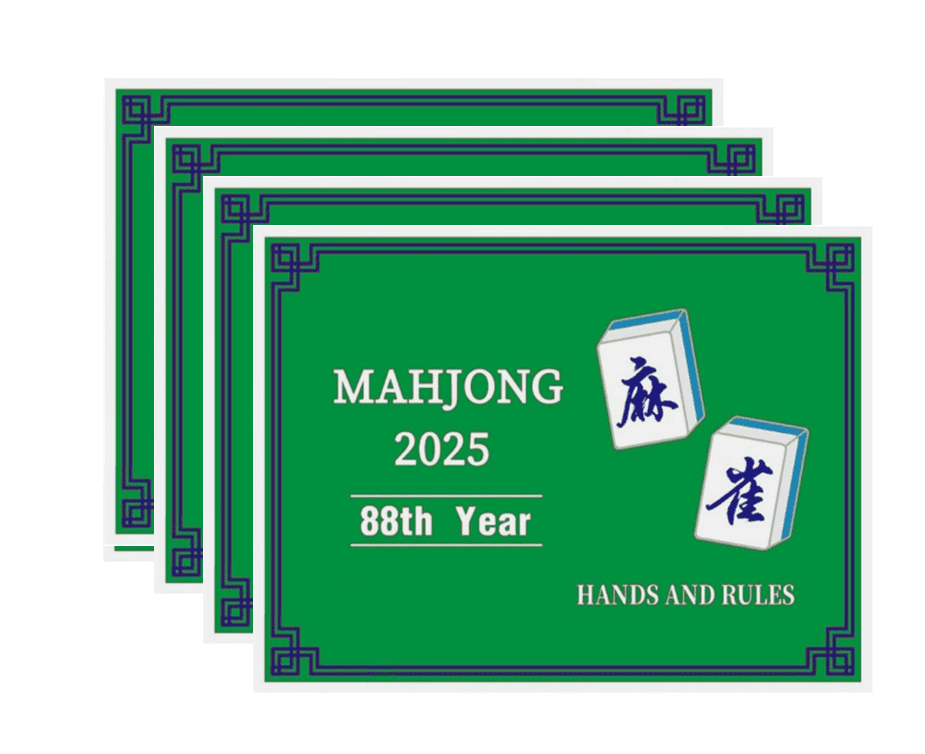 Mahjong Tiles,2025 Mahjong Card Tile Games,4PC National Mahjong
