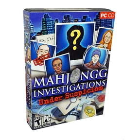Mahjongg Investigations: Under Suspicion PC CD-Rom - We Need Your Mahjong Skills