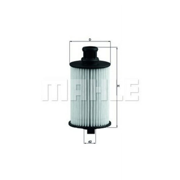 Mahle Mahle Oil Filter OX773D Fits select: 2006-2007 HYUNDAI SONATA, 2007-2009 HYUNDAI SANTA FE