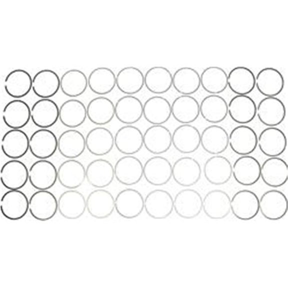 Mahle OE 2243503WR020 144060-020 PCR Piston with Rings for Ford 6.0L Diesel V8, Set of 8