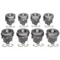 thumbnail image 1 of Mahle OE 2243953C075MM Navistar MaxxForce 7 6.4L Diesel 0.75 mm Reduced Comp Ceramic Coated Top Pistons - Set of 8, 1 of 1