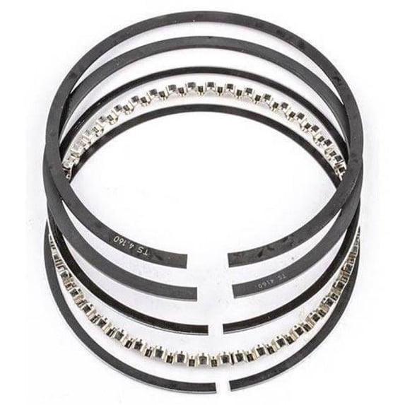 Mahle OE 3021223B Napier Steel 2nd Ring 4.155 in. x 1 mm x 0.136 in. RW Plain Ring Set - Pack of 48