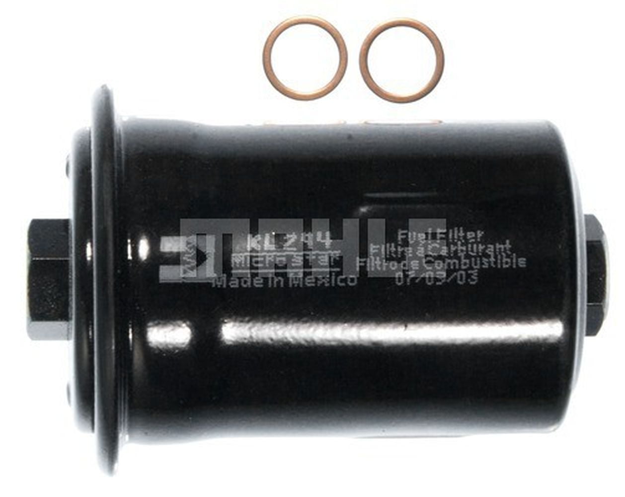 Mahle Original Fuel Filter, w/o Bracket