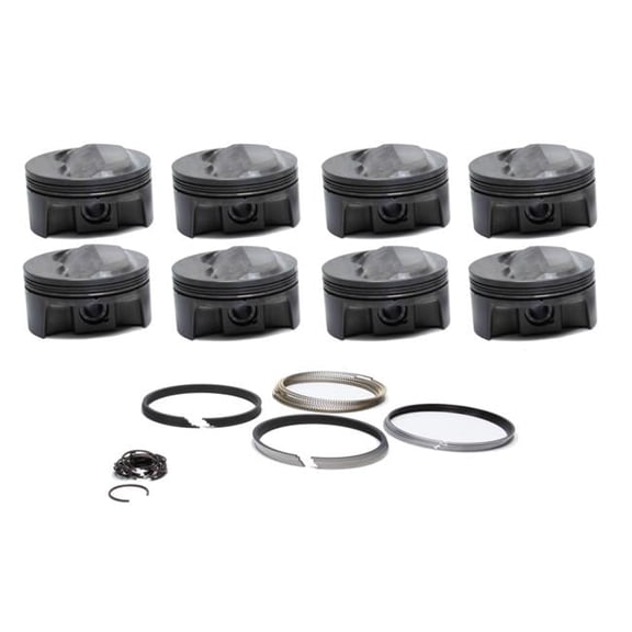 Mahle Pistons 930207930 PowerPak Domed Piston Set 4.030 Bore for Small Block Chevy