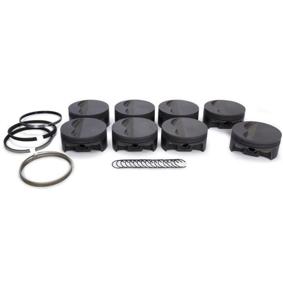 Mahle Pistons 930244825 4.12 in. Bore PowerPak F-T Piston Set for Small Block Ford