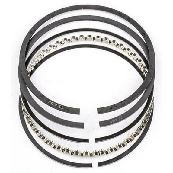Mahle Rings Performance 4.125in x 1.5MM .151 RW Plasma-Moly Steel Top Ring Moly Ring Set - 3010981