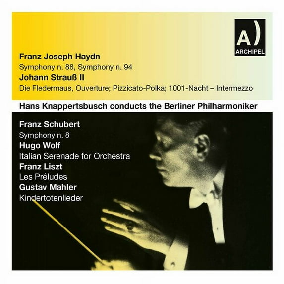Mahler / Knappertsbusch / Berlin Philharmonic - Hans Knappertsbusch Conducts - Music & Performance - CD