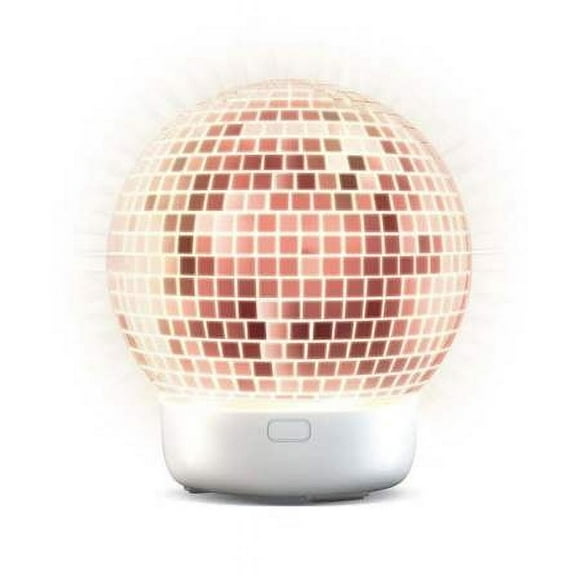 Mahli Disco Ball Ultrasonic Diffuser - LED Lights, USB Powered, Dual-Mode Aromatherapy