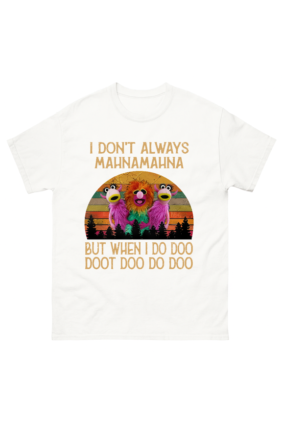 Mahna Mahna Comedy Reference Classic Graphic Muppet Fan Unisex T-Shirt V10570, up to size 5XL