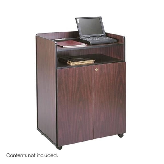 Mahogany Executive Presentation Stand