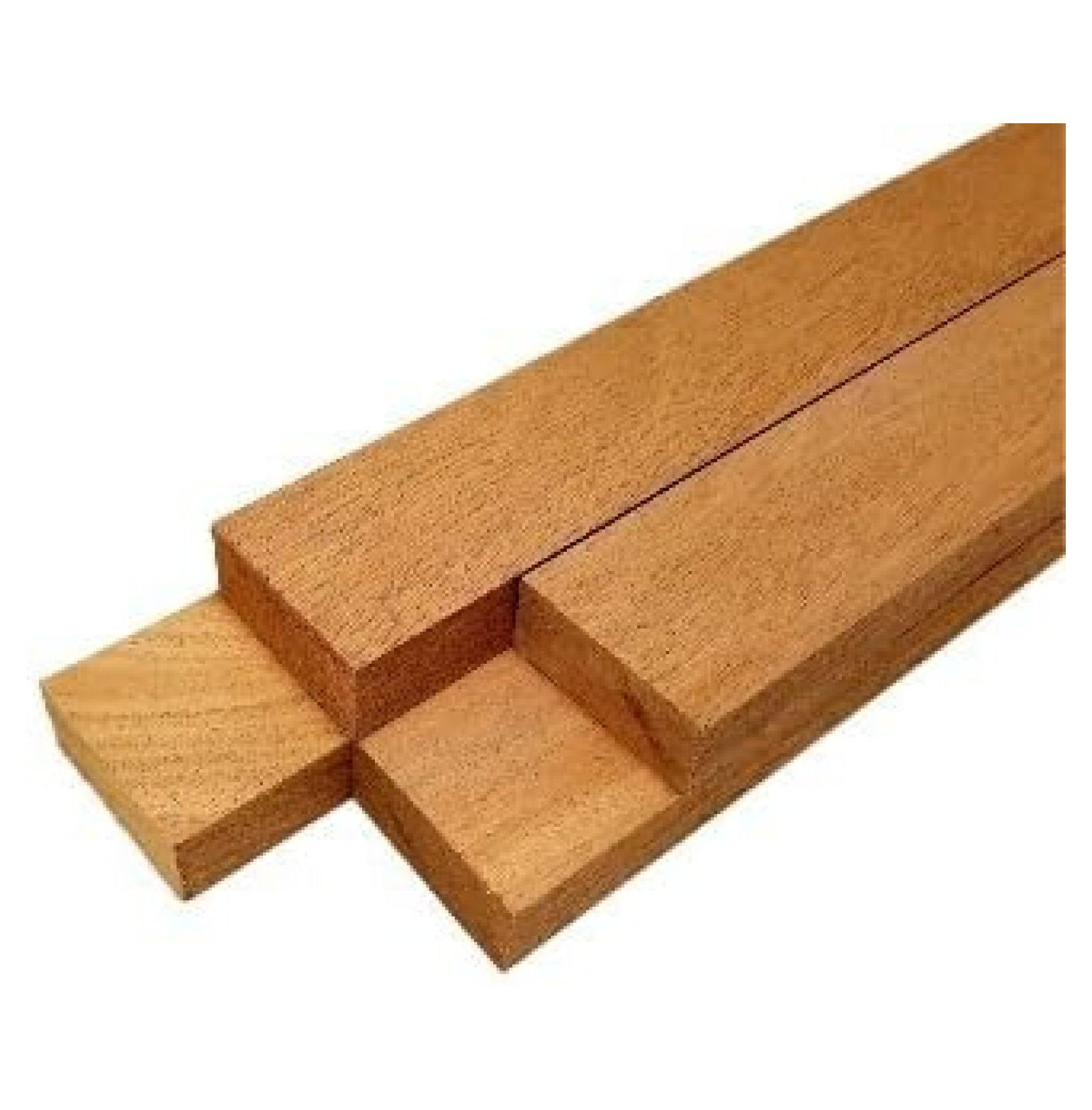 Mahogany Lumber - 3/4" x 2" (4 Pieces) (3/4" x 2" x 36")