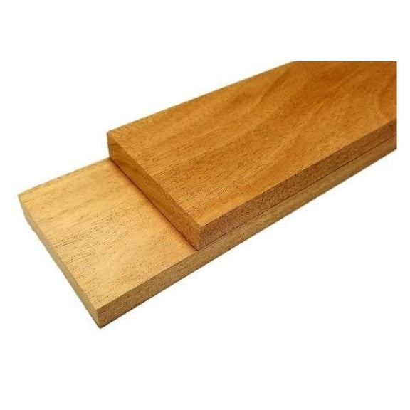 Mahogany Lumber - 3/4" x 4" (2 Pieces) (3/4" x 4" x 24")