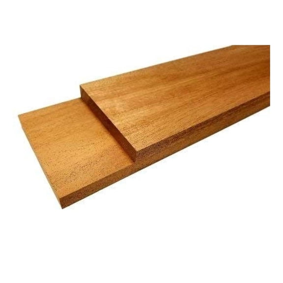 Mahogany Lumber - 3/4" x 6" (2 Pieces) (3/4" x 6" x 36")