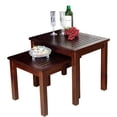 thumbnail image 1 of Mahogany Nesting Table (Set of 2 Pcs), 1 of 1
