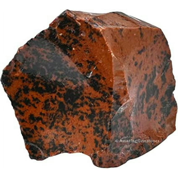 Mahogany Obsidian Crystal Raw Stones (2 Pieces)