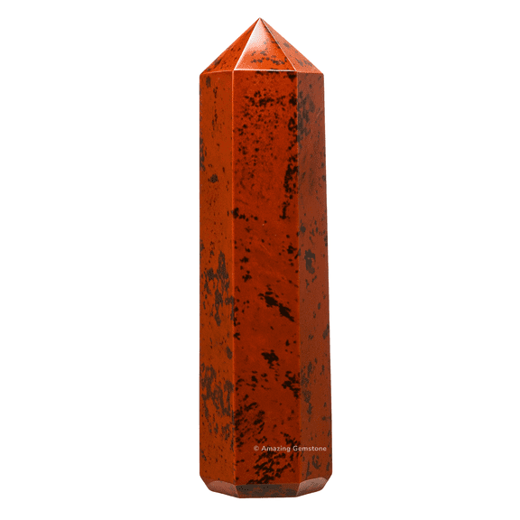 Mahogany Obsidian Crystal Tower Obelisk Point (5.5" to 6" INCH)