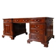 thumbnail image 1 of Mahogany Partners Desk, 1 of 15