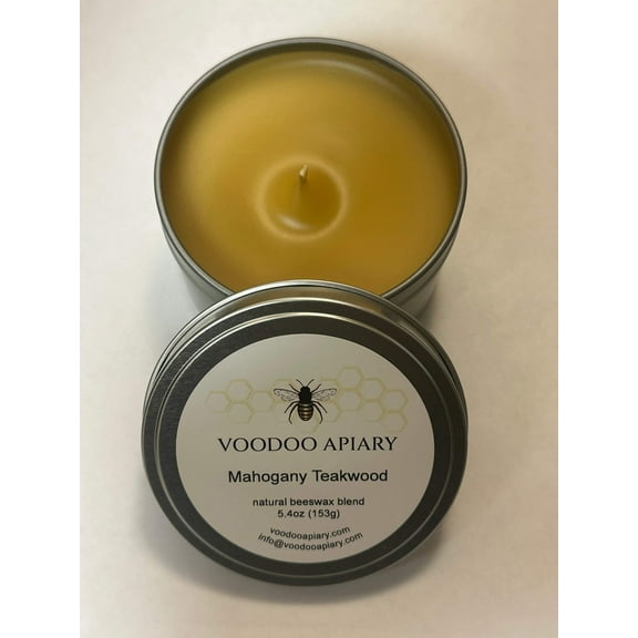Mahogany Teakwood Candle
