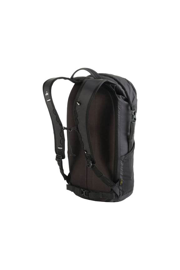 Mahon Pro 18L Waterproof Hiking Daypack, Roll-Top Backpack with Laptop Compartment, Black