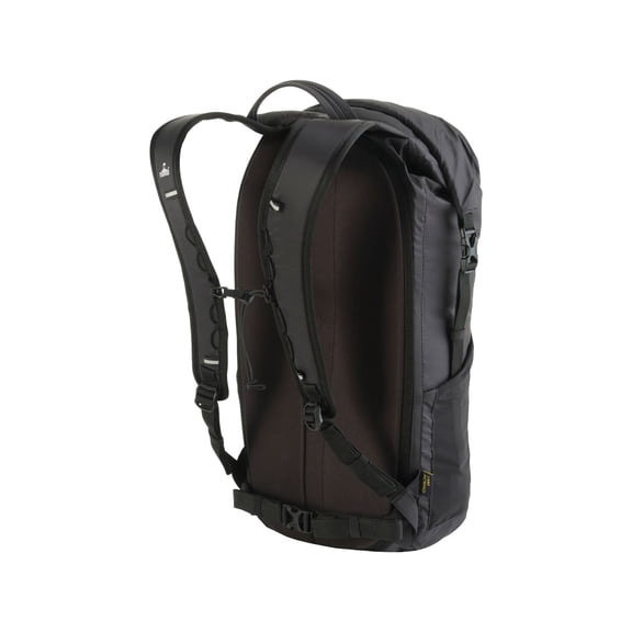 Nomad Mahon Pro 18L Waterproof Hiking Daypack, Roll-Top Backpack with Laptop Compartment, Black