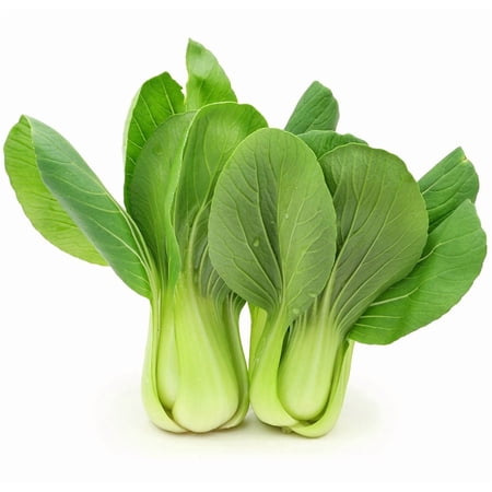 Mai's Family 2000 Green Stem Shanghai Pak Choi Plant Seeds, Heirloom, Non-GMO, Fast-Growing