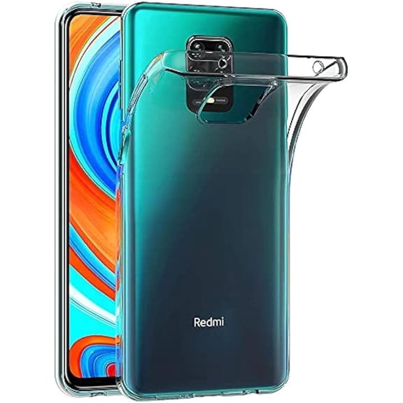MaiJin Case for Xiaomi Mi Redmi Note 9S / Redmi Note9 Pro/Redmi Note 9 Pro Max (6.67 inch) Soft TPU Rubber Gel Bumper Transparent Back Cover