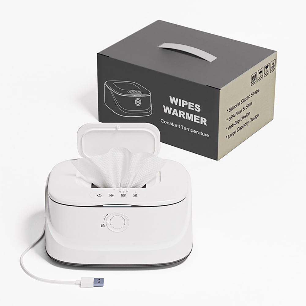 MaiRkang USB Baby Wipe Warmer with Automatic Shut-Off, White (1 Pack)