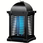 MaiRuiSi Bug Zapper, Mosquito Killer, Electric Fly Zapper, 1 Acre Coverage, Hanging, Black, 4100V,1 Count