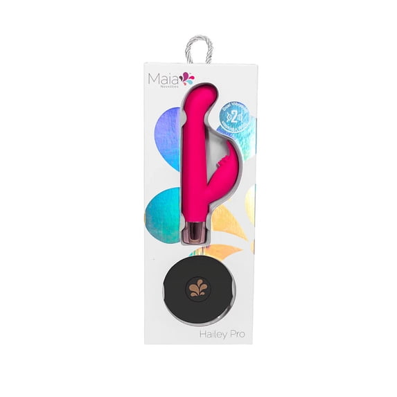 Maia Hailey Pro Rabbit Vibrator, Pink