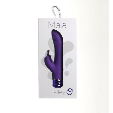 Maia Hailey Rabbit Vibrator, Purple
