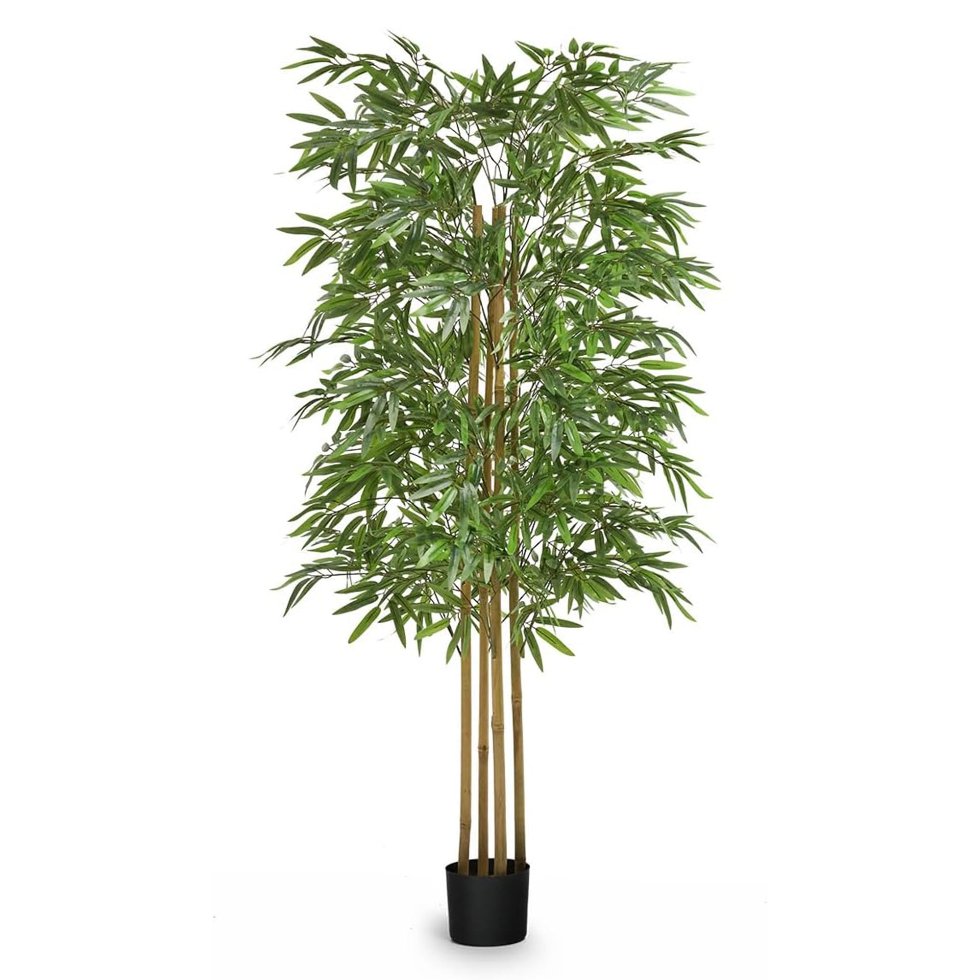 Maia Shop 5ft Green Plastic and Bamboo Artificial Tree