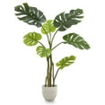 thumbnail image 1 of Maia Shop 4ft Artificial Monstera Plant, Fake Plants for Home Decor, 1 of 8