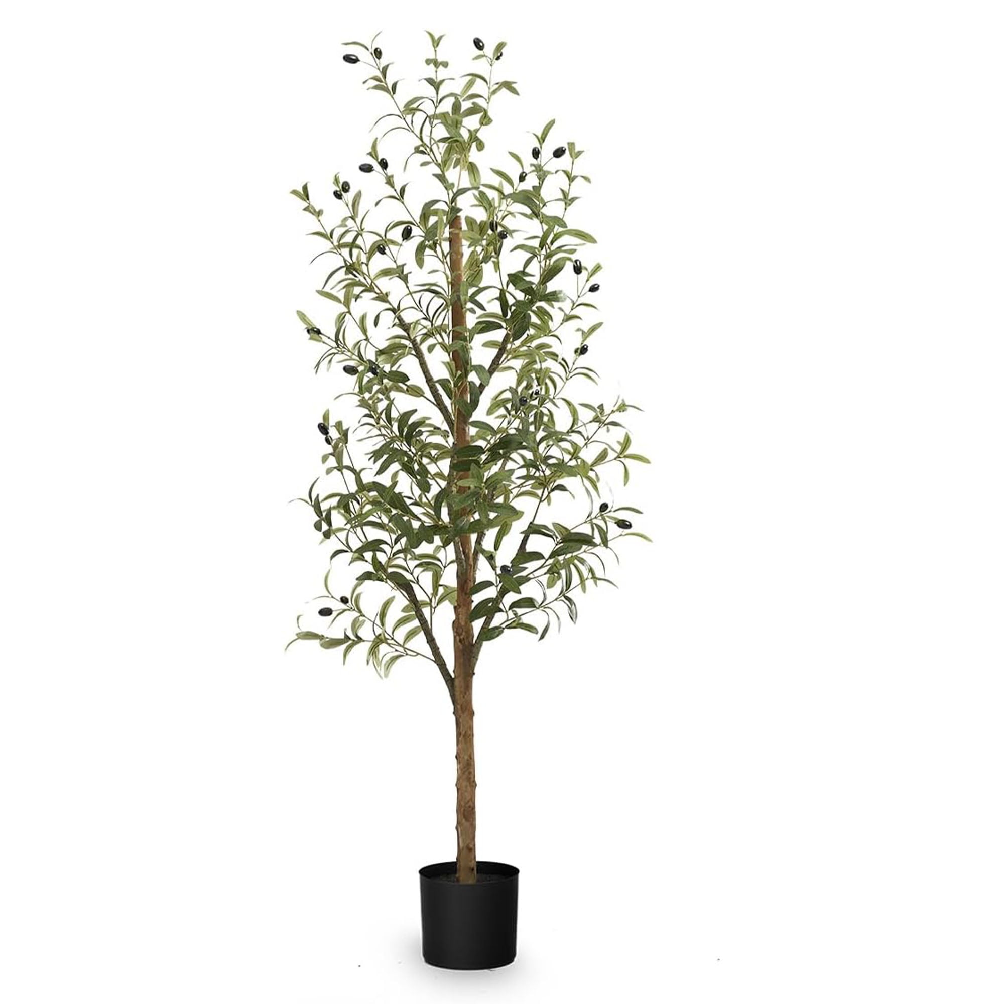 Maia Shop 5ft Artificial Olive Tree, Fake Plants for Home Decor