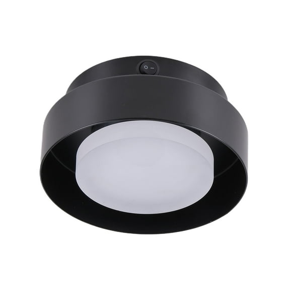 Maichis 12V RV LED Interior Ceiling Light Fixture with in-Built LED, 12V RV Interior Light Fixture with On Off Switch for RV Motorhome Camper Trailer, Acrylic Shade, 5W, 400Lumen
