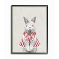 thumbnail image 1 of Maid Bunny Kids Animal Pink Painting Oversized Framed Giclee Texturized Art by Ziwei Li, 1 of 7