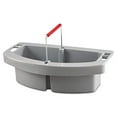 thumbnail image 1 of Maid Caddy, Two Compartments, 16 x 9 x 5, Gray | Bundle of 5 Each, 1 of 1