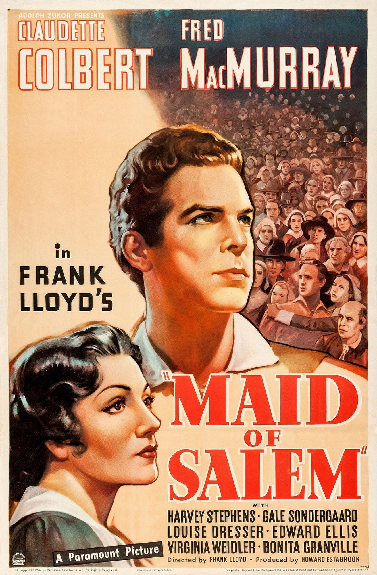 Maid Of Salem U Canvas Art -  (24 x 36)