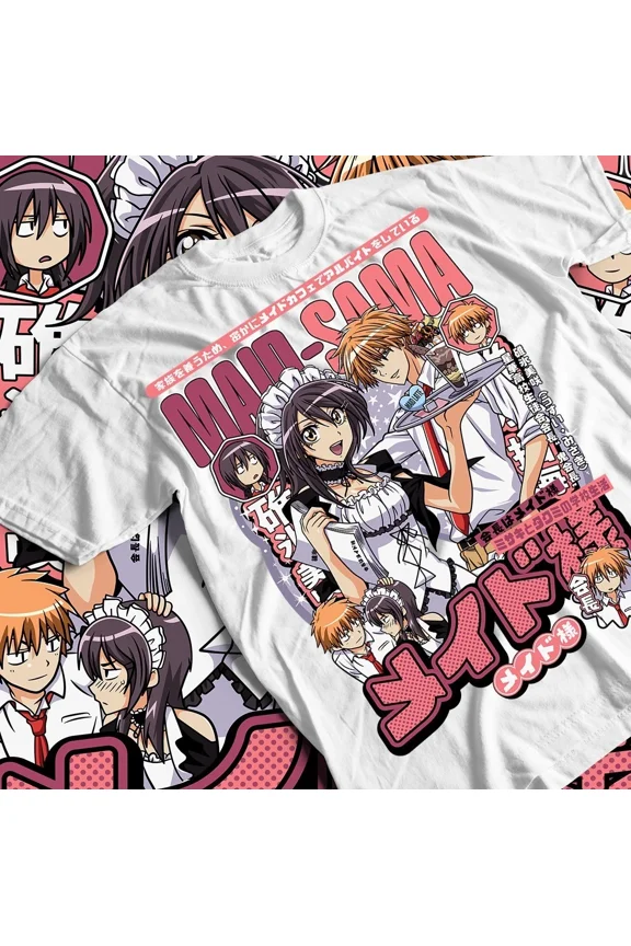 Maid Sama T-Shirt, Anime Graphic Tee, Japanese Animation Top for Fans, Unisex