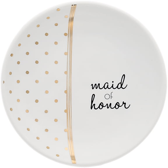 Pavilion Gift Company - Maid of Honor - 4" Keepsake