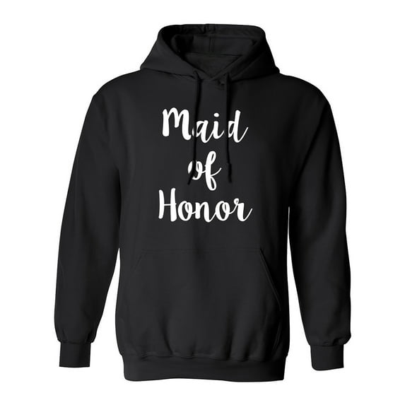 Maid of Honor Adult Hooded Sweatshirt