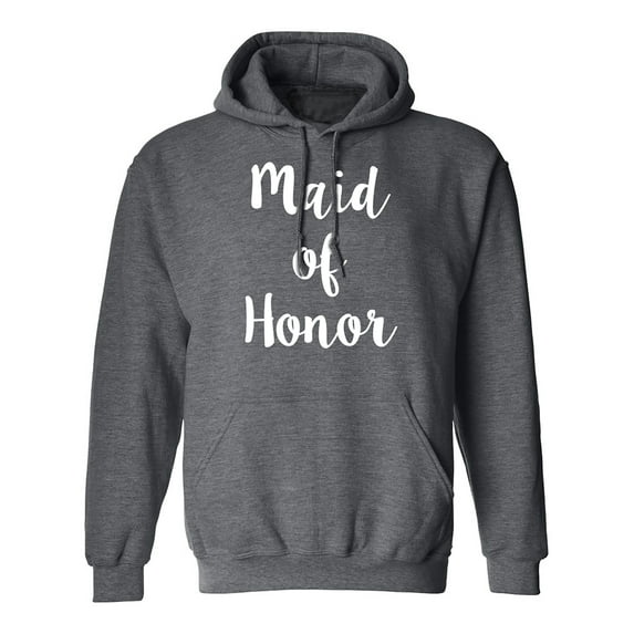 Maid of Honor Adult Hooded Sweatshirt